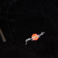 Yardsale Miami Velour Quarterzip Sweatshirt - Black thumbnail