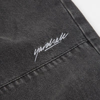 Yardsale Panel Jeans - Washed Black thumbnail