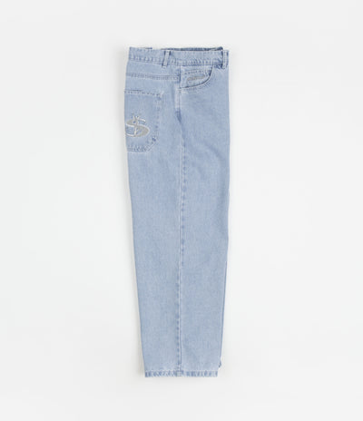 Light Denim / White - Yardsale Phantasy Jeans | AspennigeriaShops