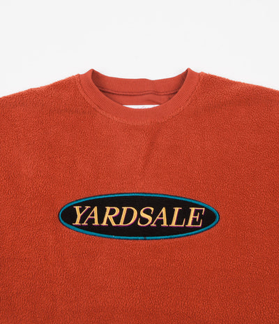 Yardsale Phase Crewneck Sweatshirt - Burnt Orange