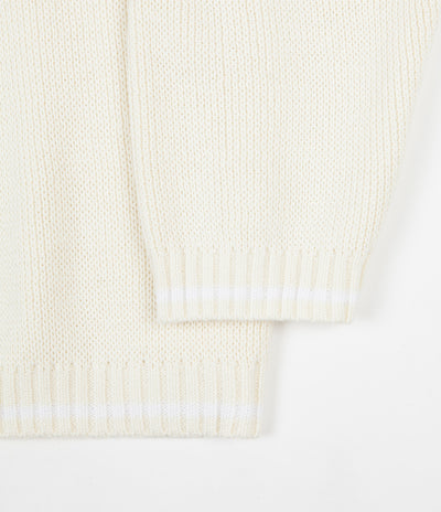 Yardsale Pierre Knitted Sweatshirt - Cream