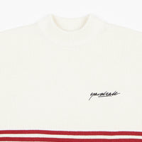 Yardsale Pierre Knitted Sweatshirt - Cream thumbnail