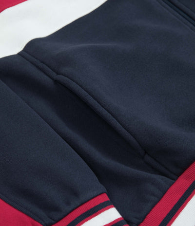 Yardsale Pradel Full Zip Jacket - Navy / Red / White
