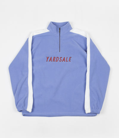 Yardsale Quarterzip Fleece - Lilac / White