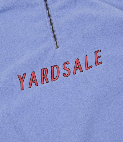 Yardsale Quarterzip Fleece - Lilac / White