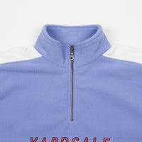 Yardsale Quarterzip Fleece - Lilac / White thumbnail