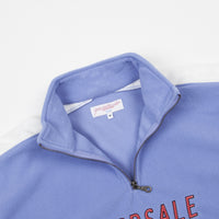 Yardsale Quarterzip Fleece - Lilac / White thumbnail