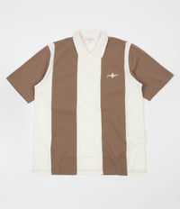 Yardsale Quartz Polo Shirt - Brown / Cream
