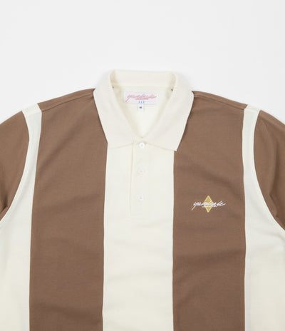 Yardsale Quartz Polo Shirt - Brown / Cream