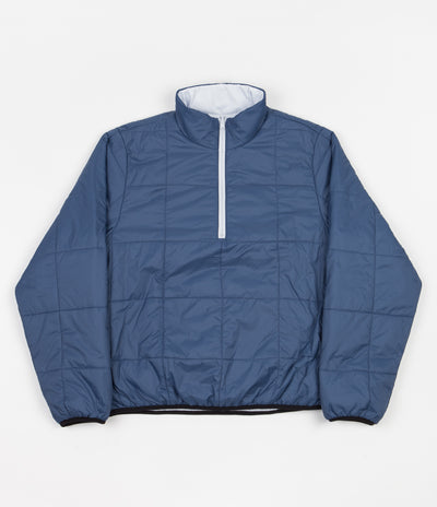 Yardsale Reversible Half - Zip Puffer Wear Jacket - barba vertical