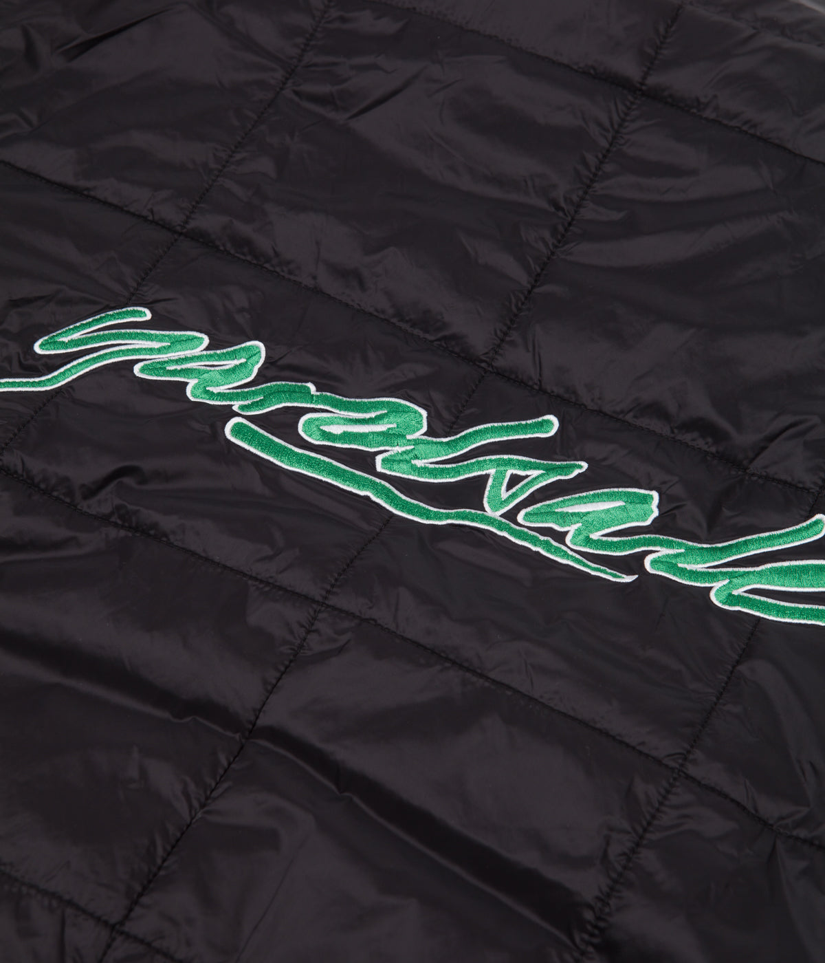 Yardsale Reversible Half-Zip Puffer Jacket - Navy / Black | Flatspot
