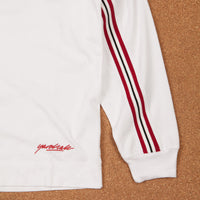 Yardsale Ribbed Polo Shirt - White thumbnail
