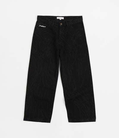 yardsale ripper jeans denim ブラック S パンツ