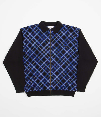 Yardsale Riviera Zip Knitted Sweatshirt | AspennigeriaShops 