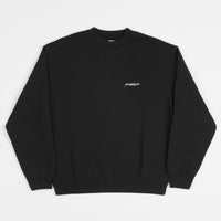 Yardsale Script Crewneck Sweatshirt in Black thumbnail