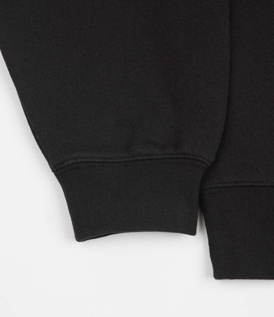 Yardsale Script Crewneck Sweatshirt in Black