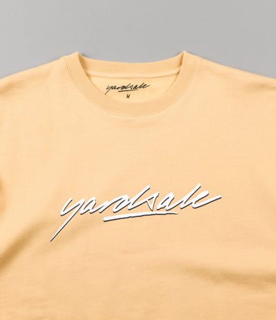 Yardsale Script Sweatshirt - Mustard