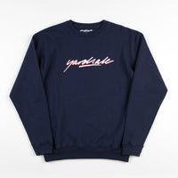 Yardsale Script Sweatshirt - Navy thumbnail