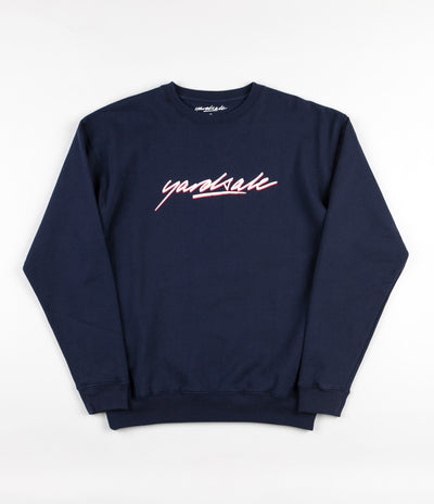 Yardsale Script Sweatshirt - Navy
