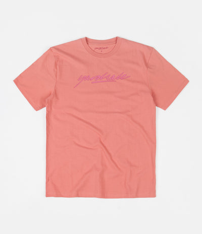 Yardsale Script T-Shirt - Peach