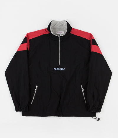 Yardsale Shell Quarterzip Pullover Jacket - Black