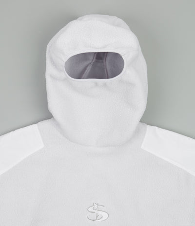 Yardsale Stealth Hooded Fleece - White