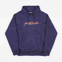 Yardsale Sunburn Script Hoodie - Indigo thumbnail
