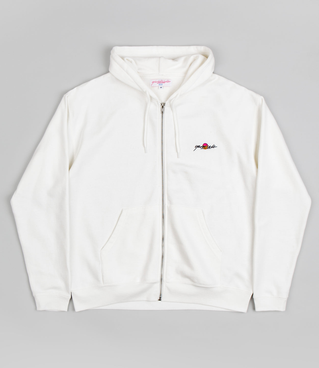 Off white full zip hoodie shop