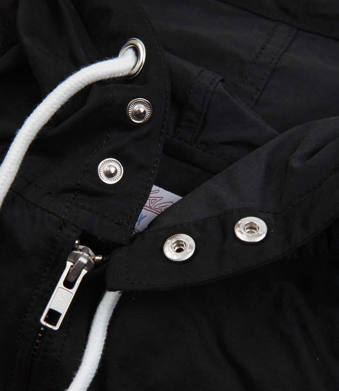 Yardsale Sunscript Hooded Jacket - Washed Black | Flatspot