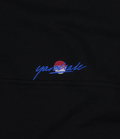 Yardsale Sunscript Quarter Zip Sweatshirt - Black
