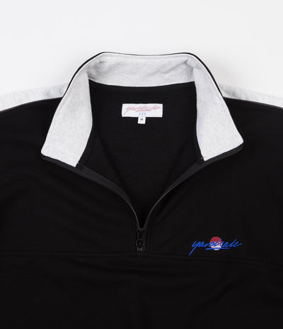 Yardsale Sunscript Quarter Zip Sweatshirt - Black