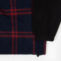 Yardsale Tartan Split Fleece  - Black thumbnail