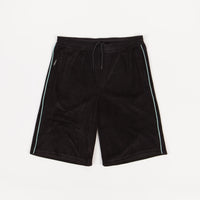 Yardsale Velour Shorts - Black thumbnail