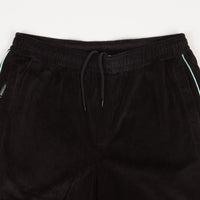 Yardsale Velour Shorts - Black thumbnail