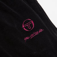 Yardsale x Sergio Tacchini Terry Track Pants - Black thumbnail