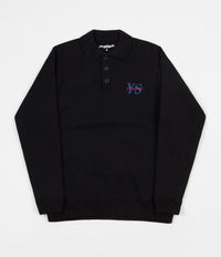 Yardsale YS Polo Neck Sweatshirt - Black