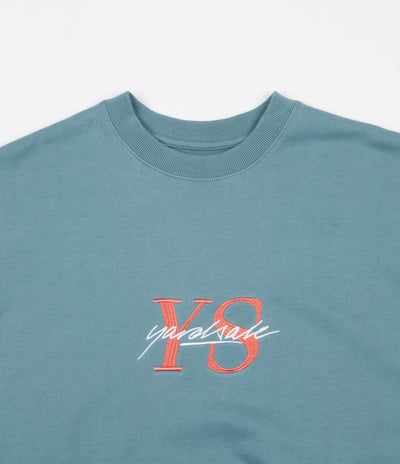 Yardsale YS Script Sweatshirt - Teal