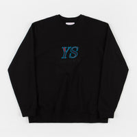 Yardsale YS Tartan Crewneck Sweatshirt - Black thumbnail