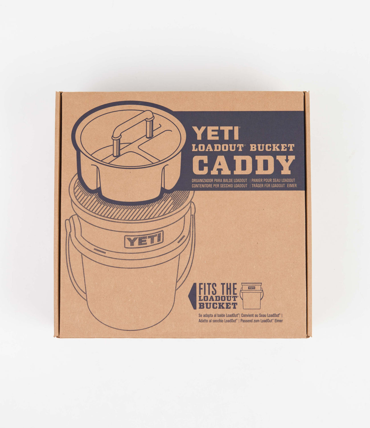 Yeti LoadOut Bucket Caddy Black Flatspot